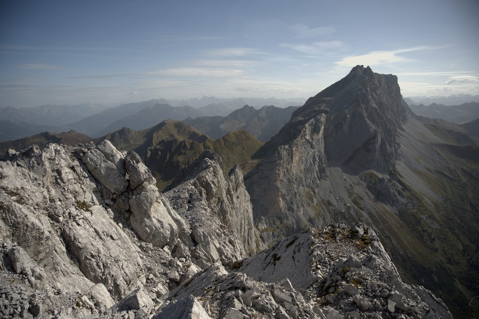 Bergpanorama Sommer